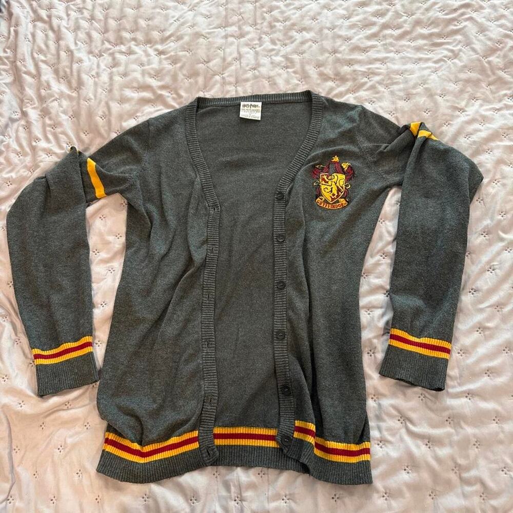 Harry potter gryffindor cardigan sweater